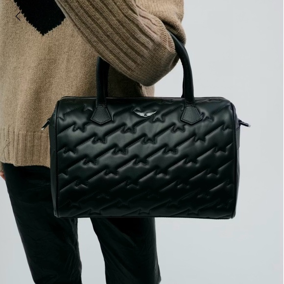 Zadig and Voltaire Sunny Medium Wings Zv Quilted - Picture 6 of 7